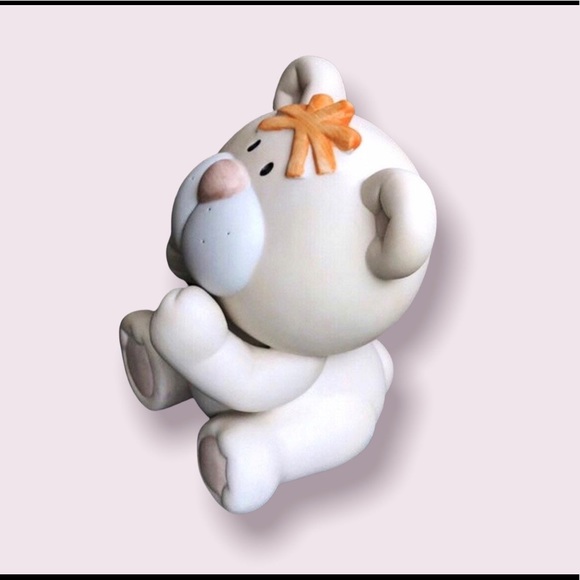 Vintage Lamp Bumpkins Tabletop Baby Teddy Bear Porcelain Light Nursery Bedroom - Picture 5 of 9